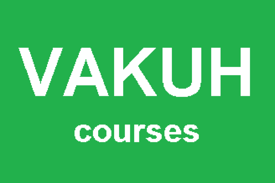 VAKUH Courses